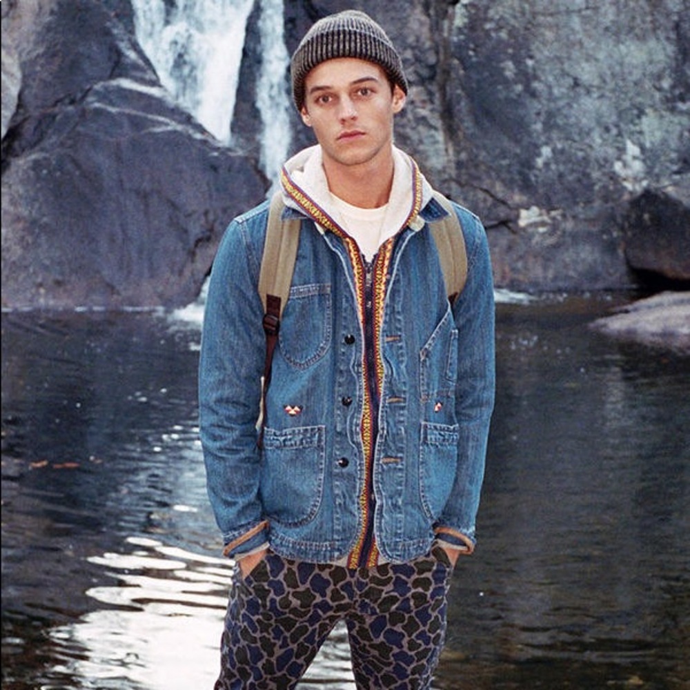 Koto Denim Chore Coat Spring Jacket